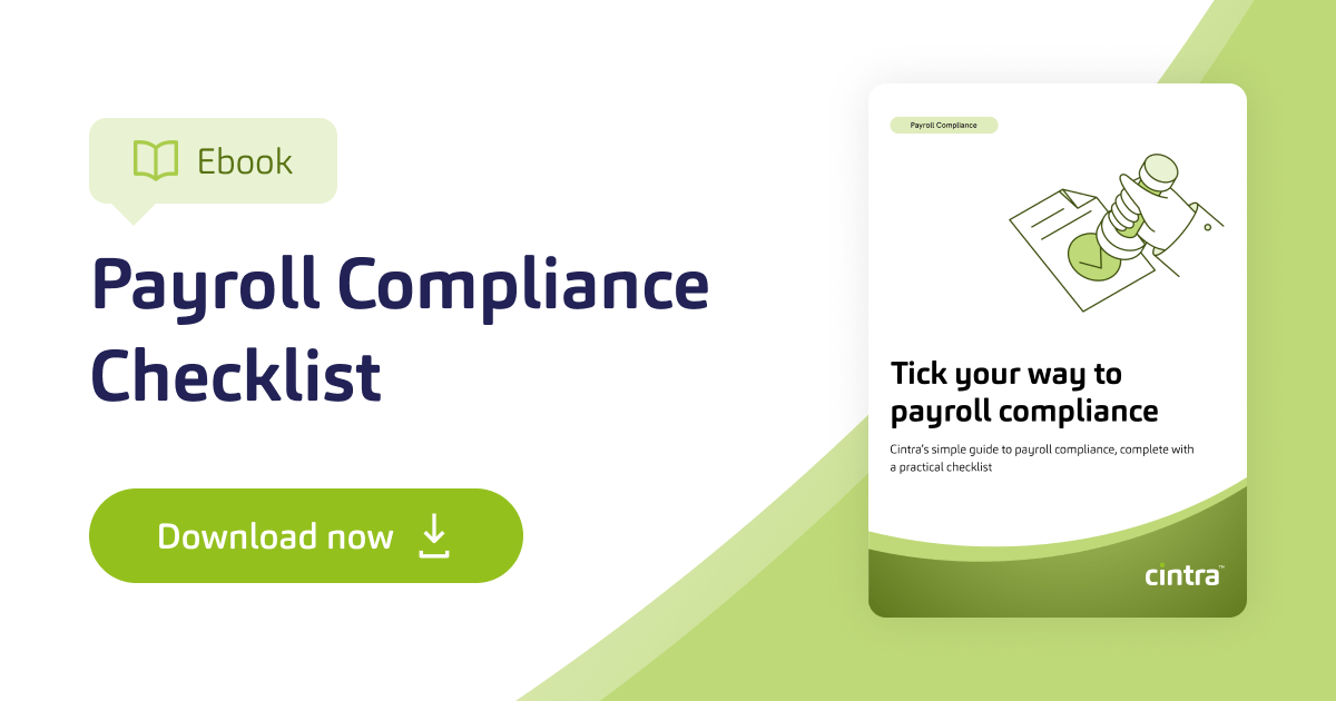 Payroll compliance checklist